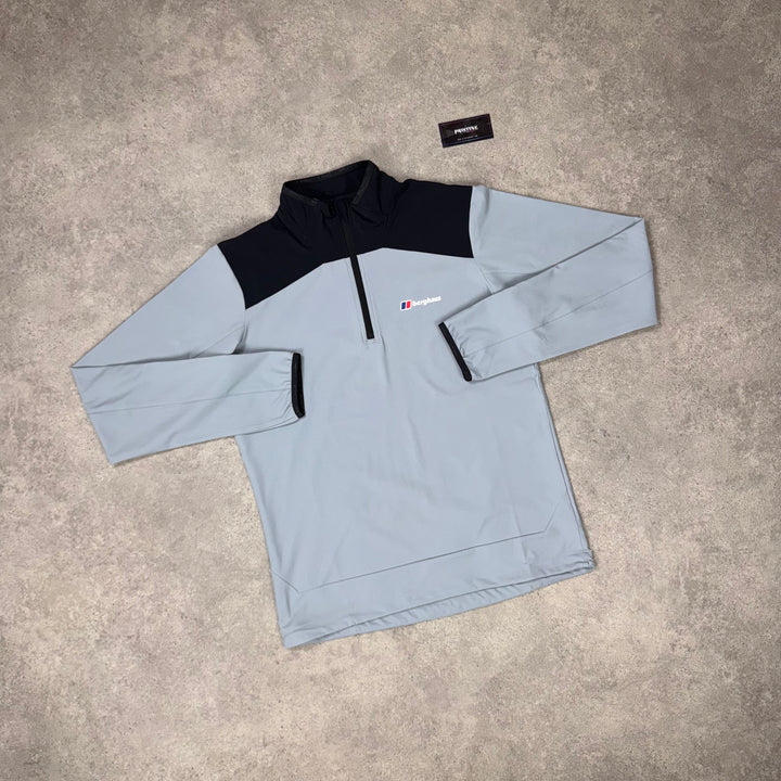 Berghaus Summit 1/4 Zip – Glacier x Onyx