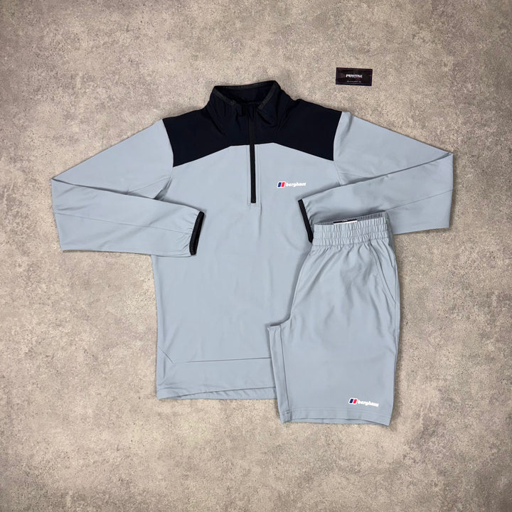 Berghaus Summit 1/4 Duo Set – Glacier Grey