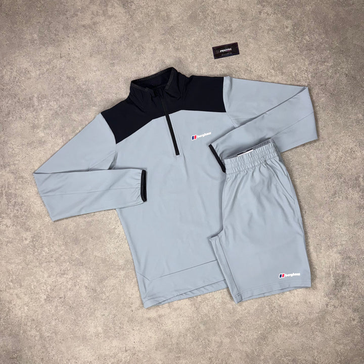 Berghaus Summit 1/4 Duo Set – Glacier Grey