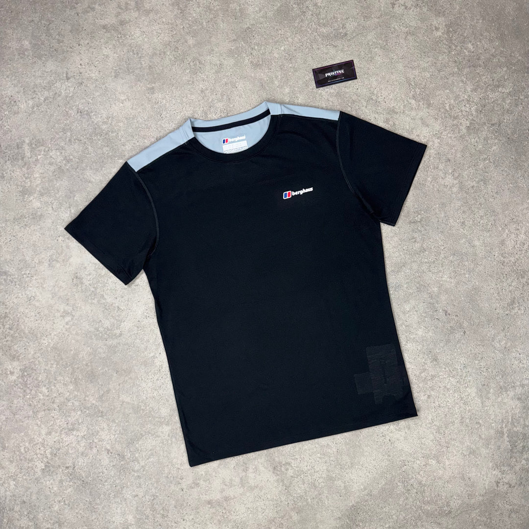 Berghaus Summit Tee – Onyx x Glacier