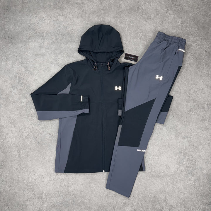 Under Armour Woven Twin Set – Black x Graphite