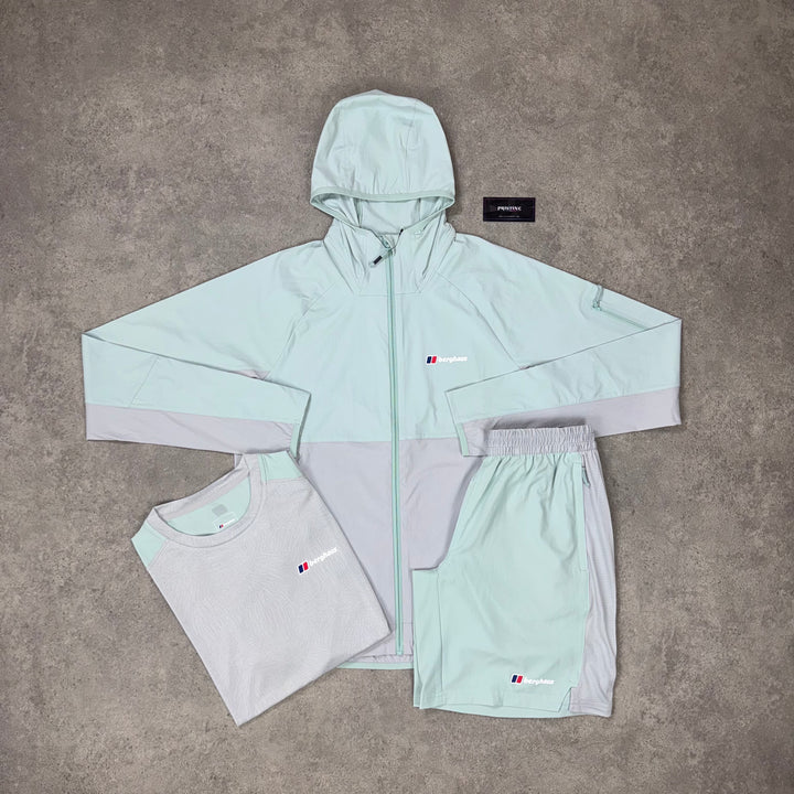 Berghaus Horizon Jacket Tri Short Set – Silver Mist x Mint