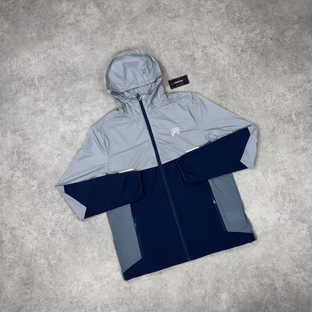 Reprimo Flux Jacket – Slate Grey x Midnight Navy