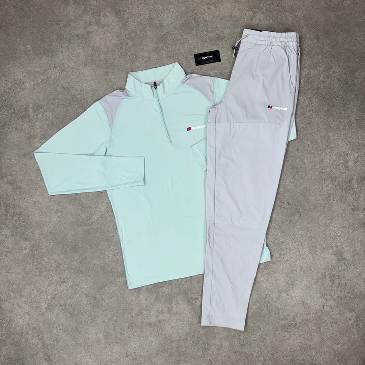 Berghaus Horizon 1/4 Zip Twin Set – Mint x Silver Mist