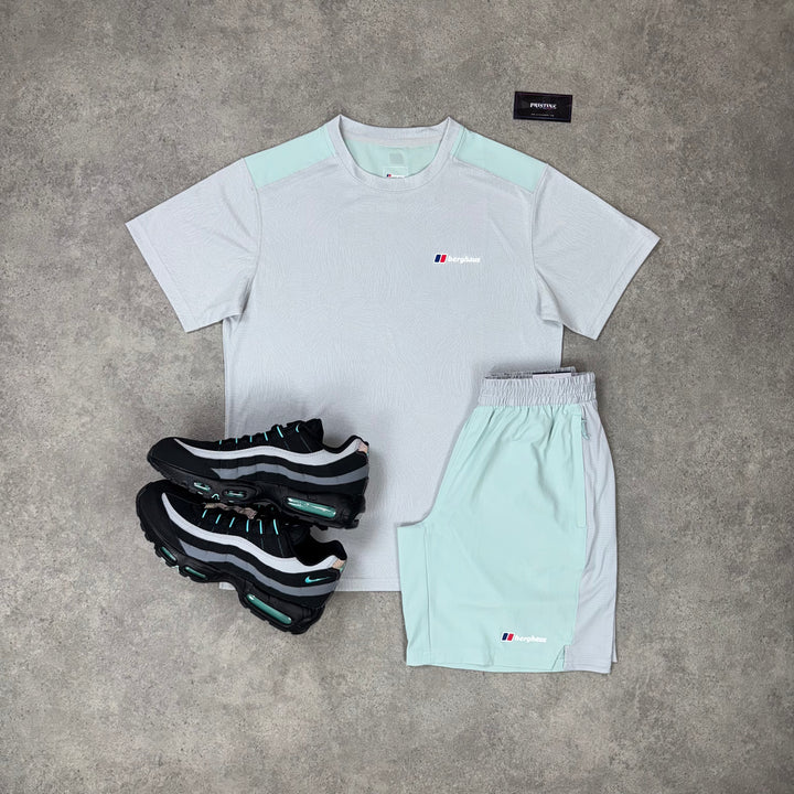 Berghaus Horizon Short Set – Silver Mist x Mint