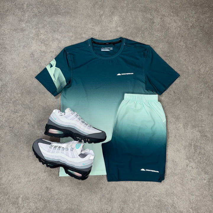 Monterrain Gradient Short Set – Abyss Fade
